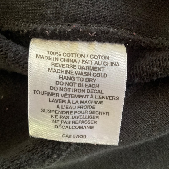 Ovo Essential Crew Neck Sweater Size Small in Black Oversized - Picture 5 of 5